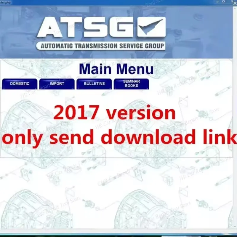

Software ATSG 2017, automatic transmission, service group, repair, diagnostics Manual, automotive tool unit, fault detection