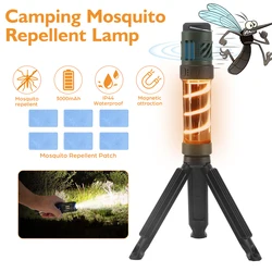 Luces de Camping repelentes de mosquitos, linterna eléctrica portátil impermeable con tableta antimosquitos, antorcha de tienda de Gadget para exteriores, 2024