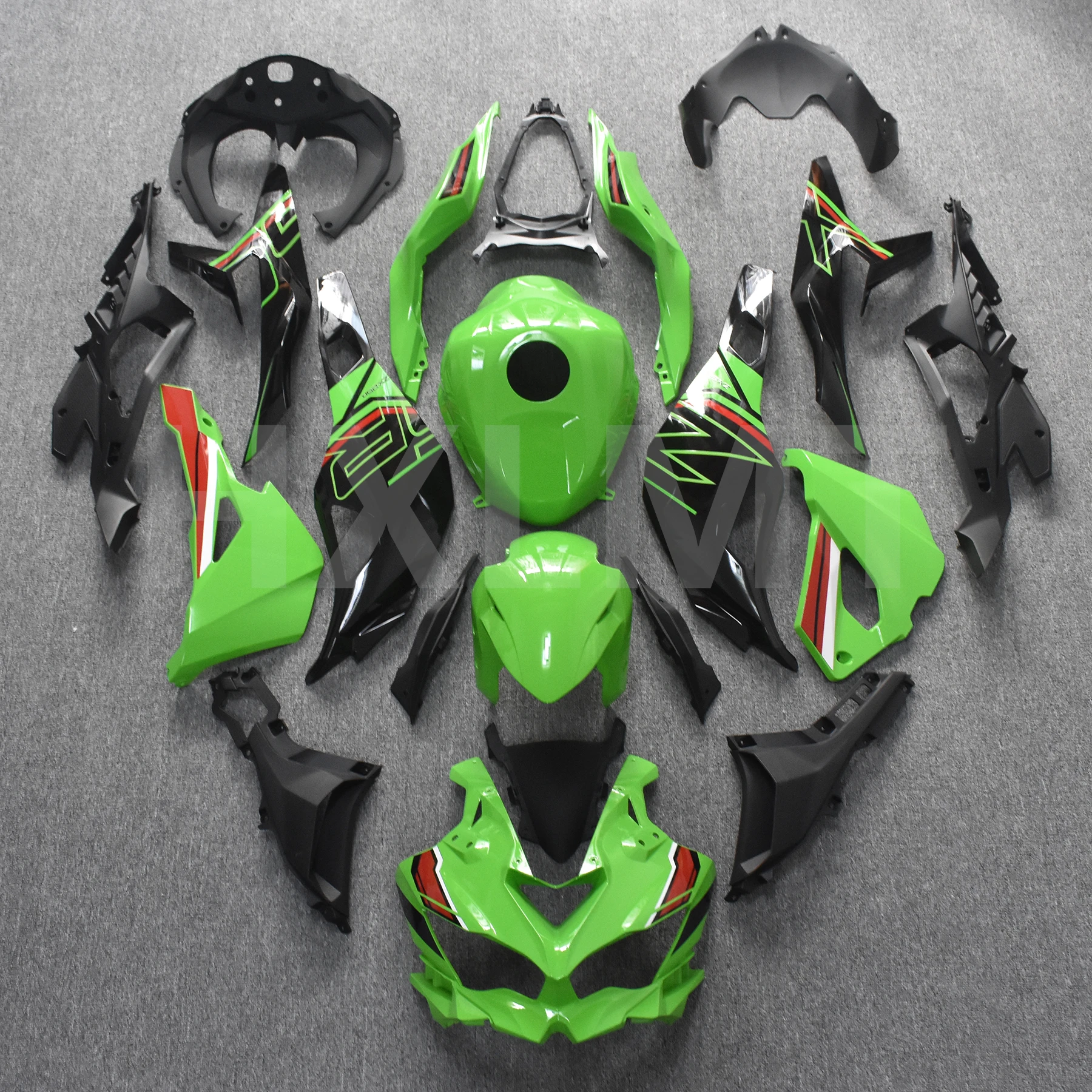 For KAWASAKI Ninja ZX-4RR 2019-2023 ABS Motorcycle Full Fairing Kit Fit For KAWASAKI Ninja ZX4RR ZX25R Right Side Fairing