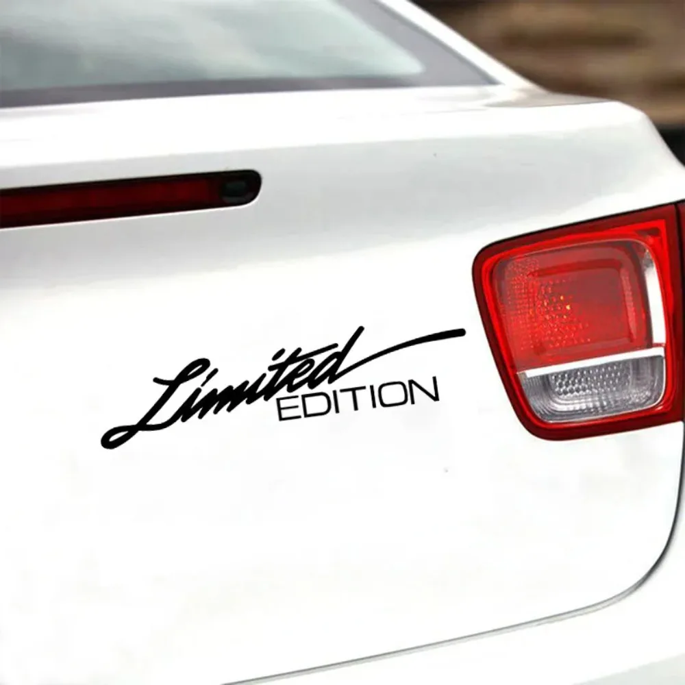 Car LIMITED EDITION Sticker 3D Creative Vinyl Reflective Laser Decal Car Waterproof Styling Sticker Auto Exterior Accessories