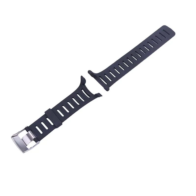 Мужской силиконовый ремешок для часов, аксессуары, совместимые с SUUNTO T T1 T1C T3 T3C T3D T4C T4D, женский резиновый спортивный браслет