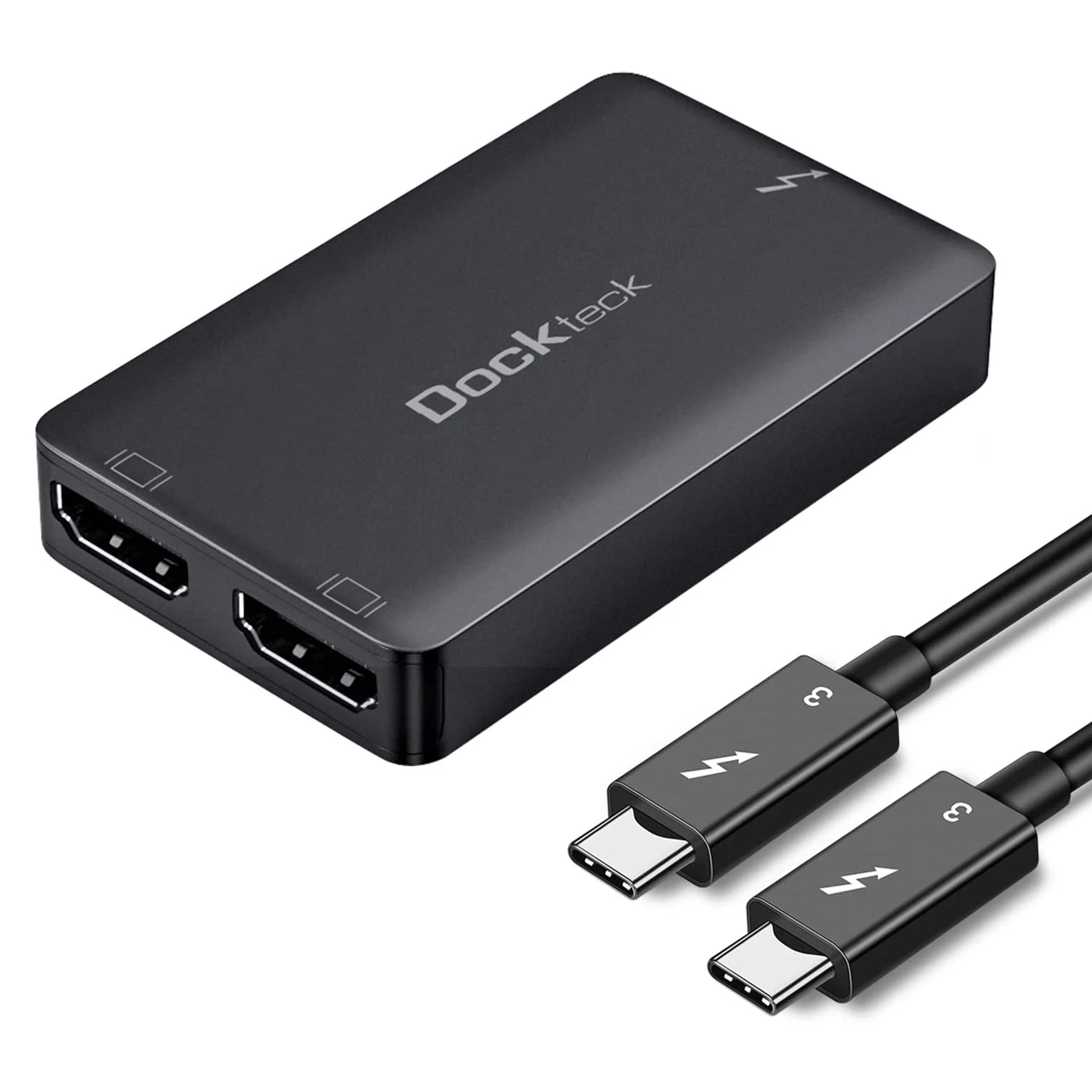 

USB C Thunderbolt 3 to Dual HDMI 4K 60Hz Adapter USB C Docking Station Dual HDMI Adapter