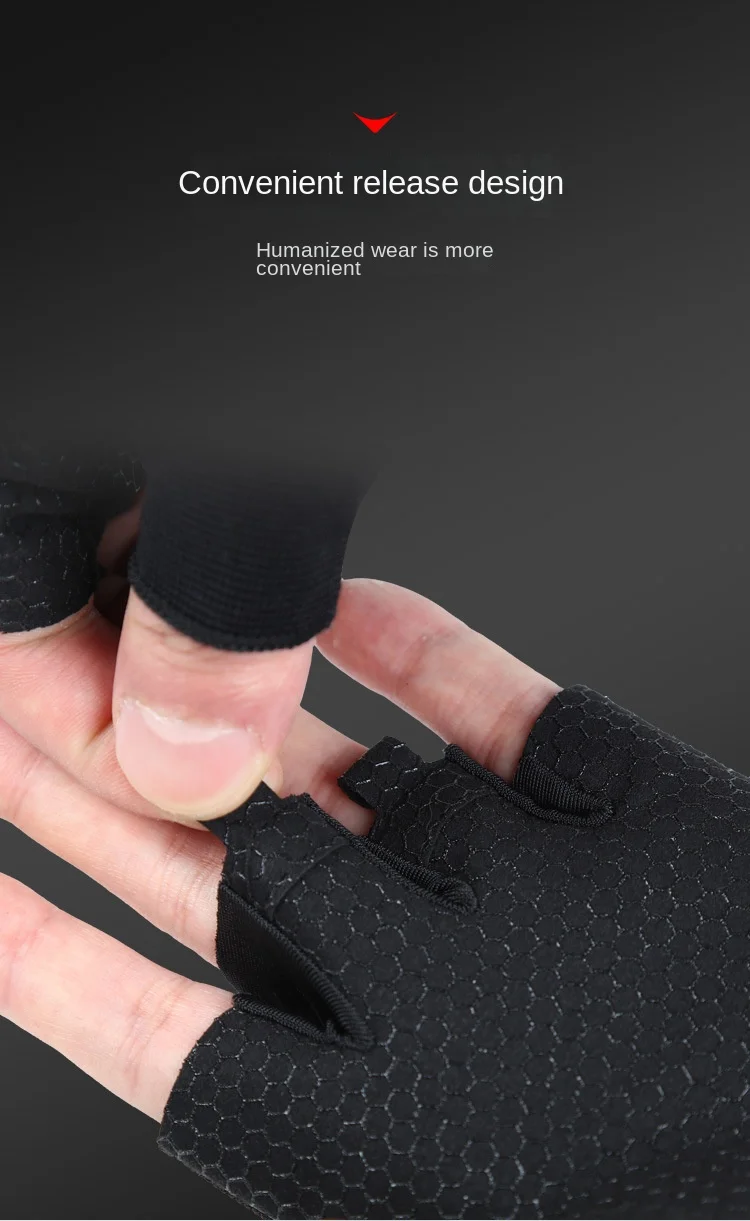 Unisex Angeln Handschuhe Nicht-Slip Atmungsaktive Ultradünne Wasserdicht Halb Finger Handschuh Camping Angeln Karpfen Ausrüstung Guantes De Pesca – Detail 6