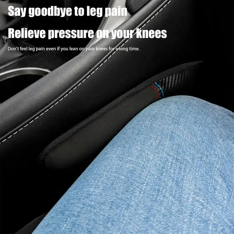 

Car Knee Pad Car Knee Cushions For Driving Comfort Support Soft Memory Foam Rest For Seat Passenger Driver Automotive Long