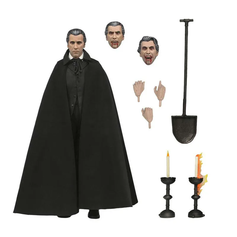 New In Stock Horror Of Dracula Anime Figure Neca 07000 Universal Monsters 1958 Dracula Action Figure Doll Custom Toys Kids Gift