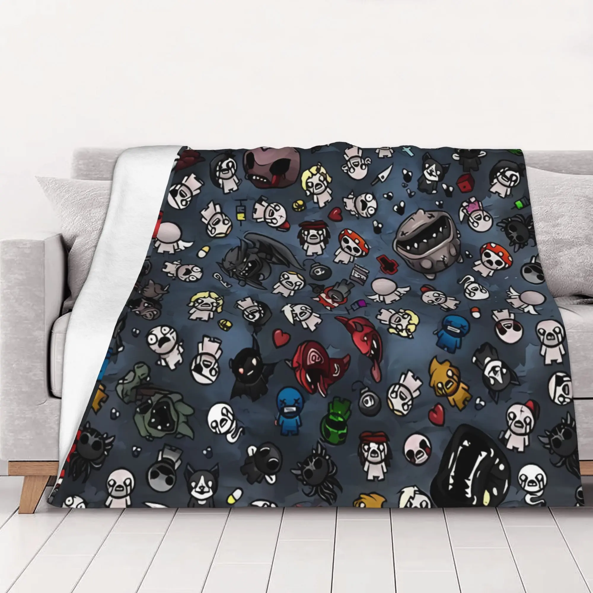 1PC friendly The Binding Of Isaac Rebirth home room decorations Winter Blankets for Adults Bedding Home Interior Sofa Knee