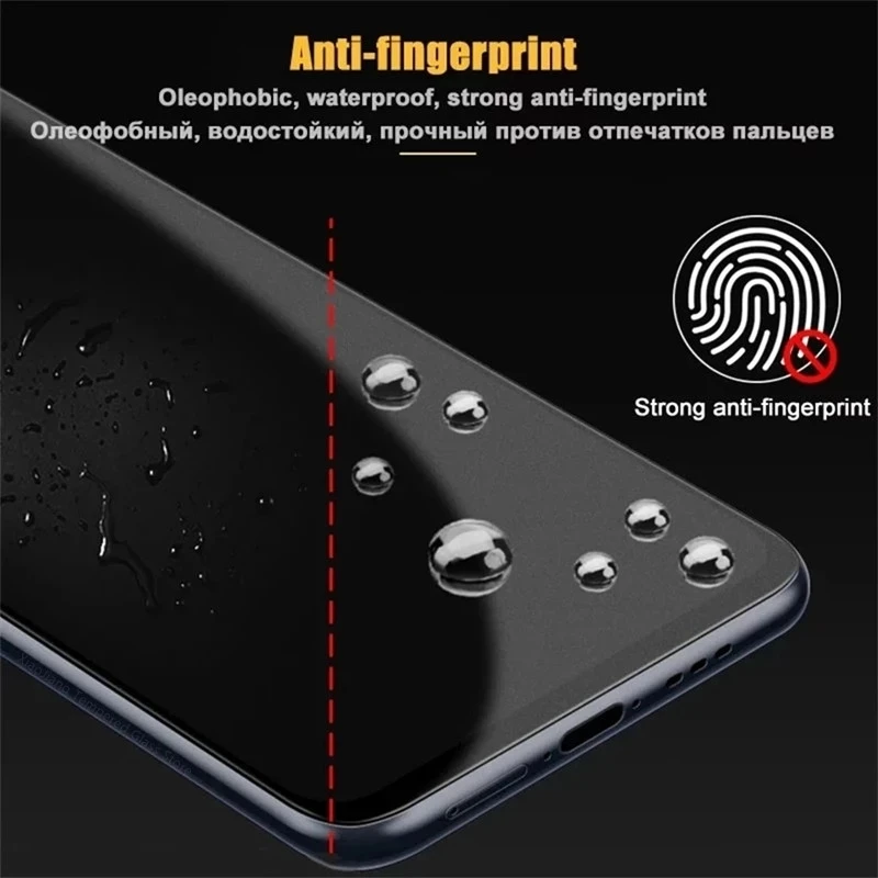 3 Piezas Película de Hidrogel Antiespía para Samsung Galaxy S20 S21 S23 S22 S24 Ultra S21 FE Note 10 20 Ultra Protector de Privacidad 5