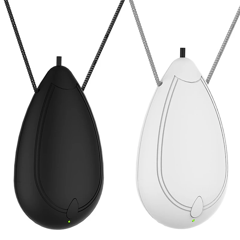 2 Pcs Air Purifier Personal Wearable Mini Portable 200Mah Battery Negative Ion Necklace Hanging Neck Air Purifier