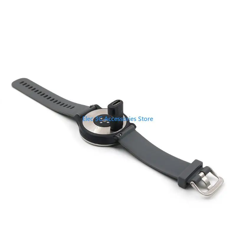 Y51A USB Type C Female to 4pin Converter for -Garmin Quatix 5 Vivosport Vivoactive 3/for 3T for D2 Charlie Wa