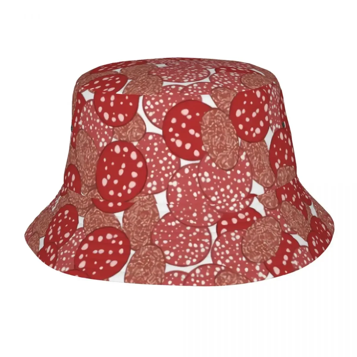 Custom Sausage Slices Bucket Hats Women Men Outdoor Sun Summer Fisherman Cap