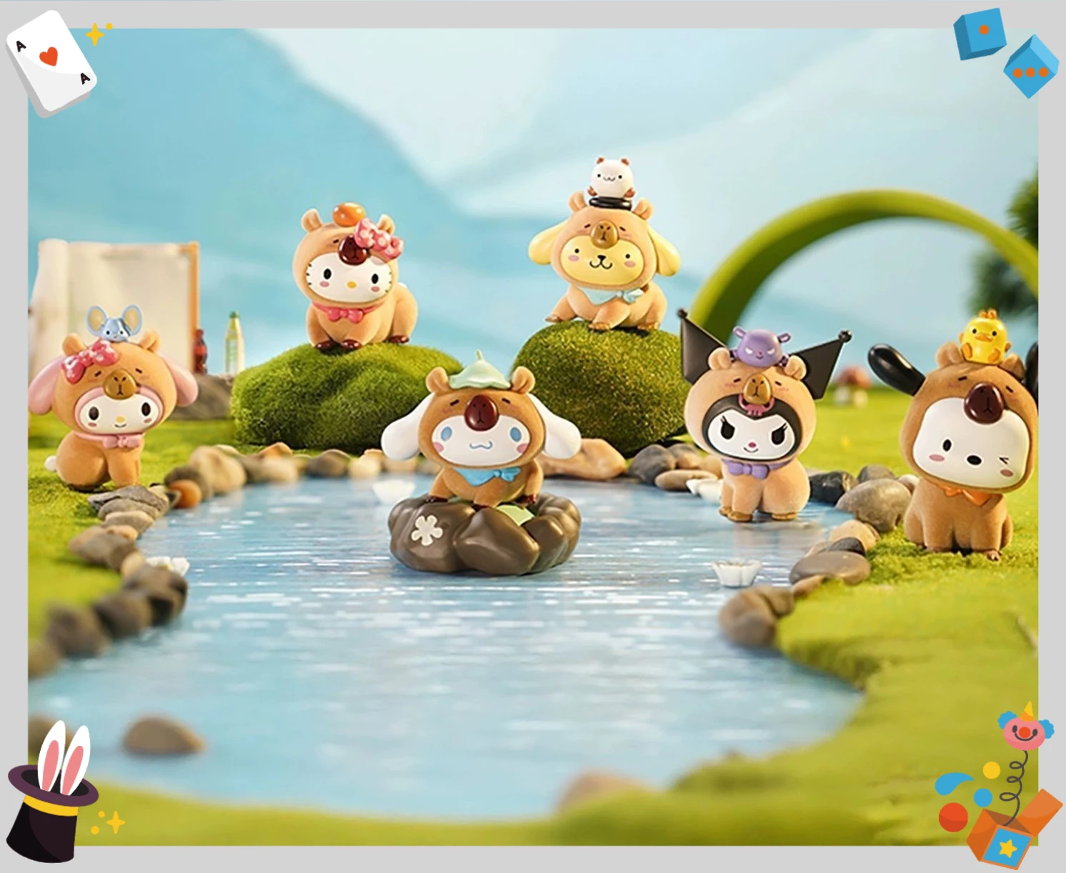 

MinisoSeries слепая коробка игрушки милый ручной работы водный дельфин орнамент модный рождественский подарок слепая коробка игрушка