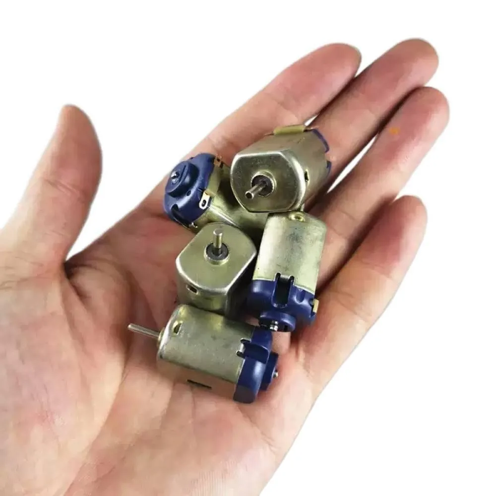 

5Pcs 130 Strong Magnet Motor Toy Motor 20000RPM High Speed Small DC Motor Scientific Experiment Four-wheel Drive Car Motor