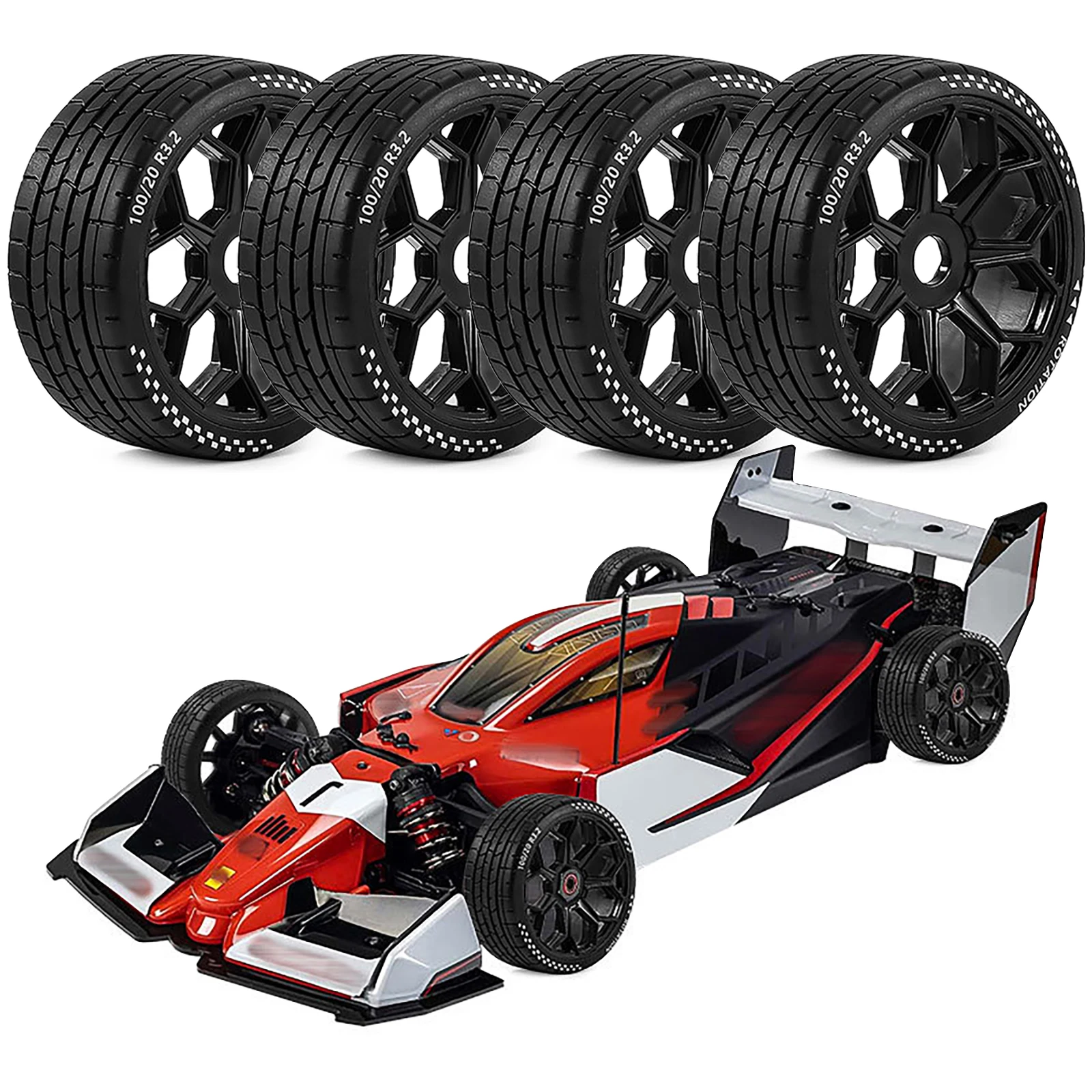 4pcs-101-42mm-rc-highway-tires-wheel-for-1-7-arrma-mojave-infraction-felony-limitless-6s-1-8-hong-nor-x3gt-rc-car-upgrade-parts