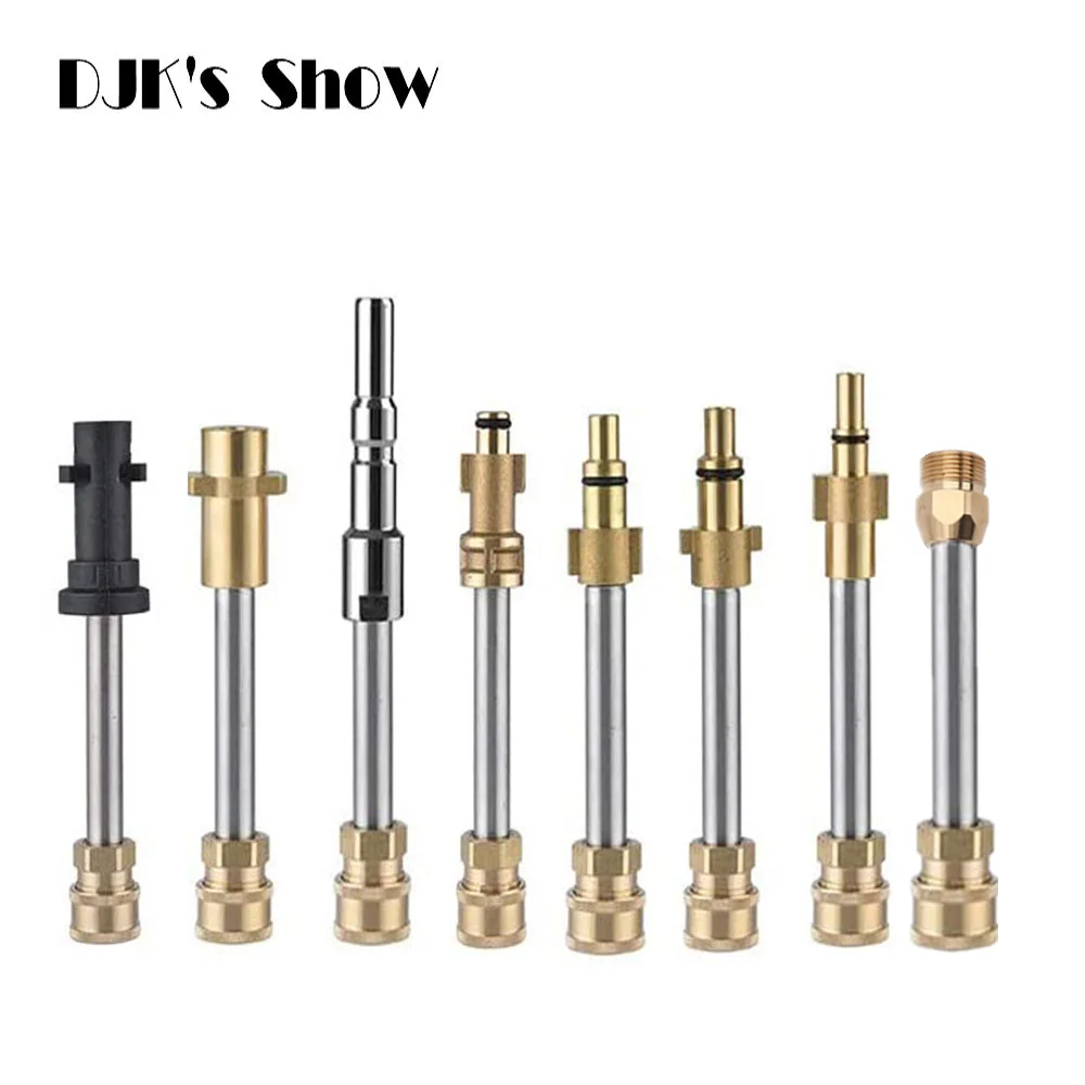 

Car Pressure Washer Gun Spray Extension Wand Lance with 1/4" Quick Connector Nozzle Adapter for Karcher Interskol LAVOR Parkside