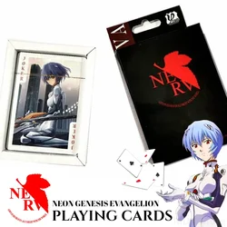 EVANGELION Playing Card Family Party Board Game Fun Poker Cute Cartoon Anime EVA Cards Spot Goods Children's Toys Christmas Gift