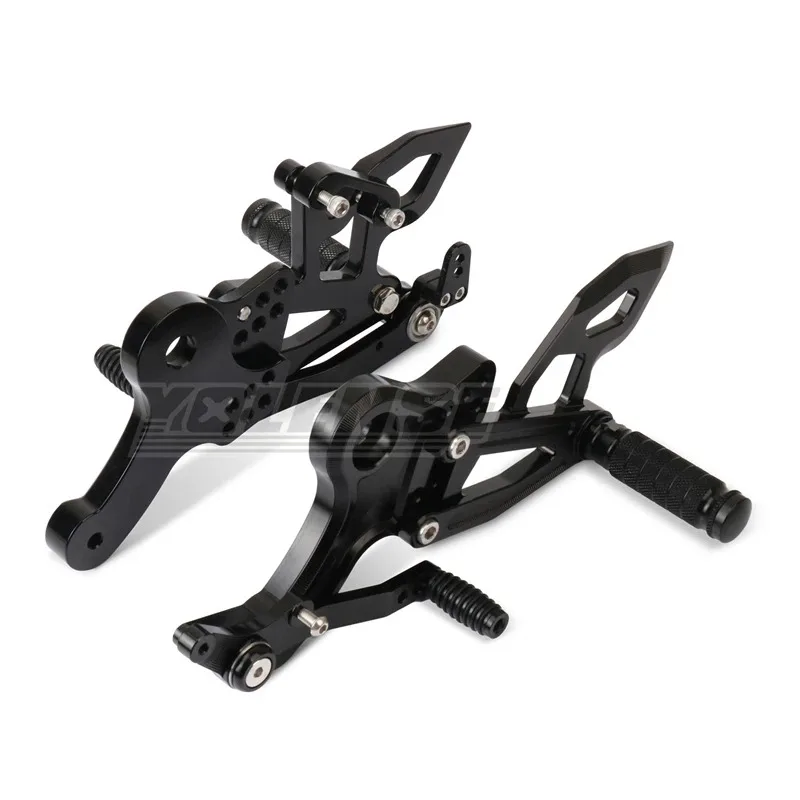 ملحقات مساند قدم قابلة للتعديل باستخدام الحاسب الآلي مساند قدم خلفية للدراجة النارية 450SR 450 SR 2022-2025