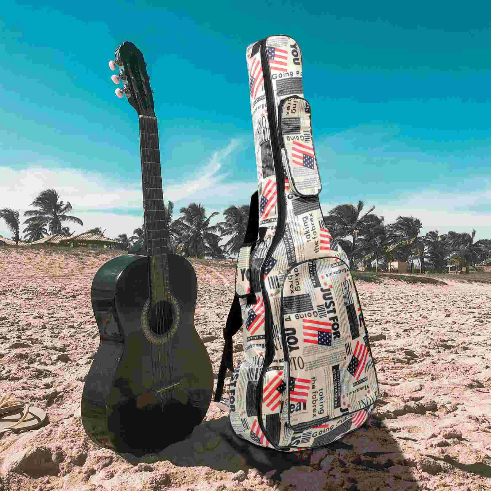 

Musical Instrument Storage Pouch Fashionable and Beautiful Guitar Organizer Travel