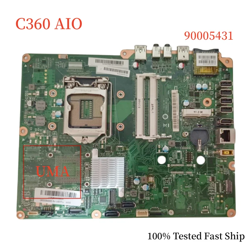 

CIH81S For Lenovo C360 AIO Motherboard 6050A2602301,A02 FRU:90005431 LGA1150 DDR3 Mainboard 100% Tested Fast Ship