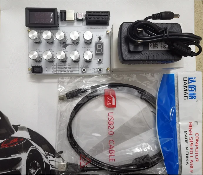English Version Automotive ECU Simulator /OBD Simulator /J1939/OBD II/ELM327 Development Test /CAN Customization 5-SAE-J1939