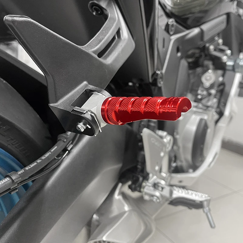 Motorcycle Accessories For hornet cb750 CB750 HORNET 2023 2024 2025 Aluminum Rear Foot Pegs Footrest Passenger Footpegs #6