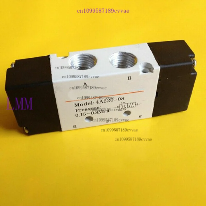 airtac-4a220-08-空気圧パイロットバルブ-5-2-ウェイ-アウトレット-1-4インチ-排気-1-8インチ用