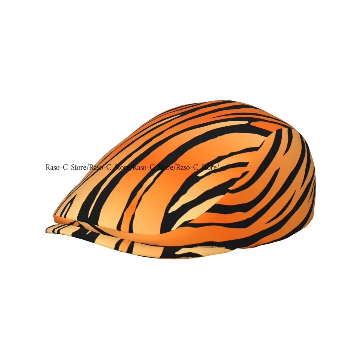 Flat Cap Men Women Newsboy Cap Abstract Tiger Skin Print Driving Bunnet Ivy Hat Bakerboy Hat Spring Summer Boina