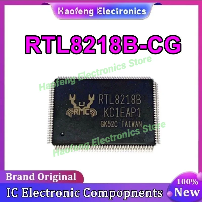 5 шт. новый оригинальный RTL8218B RTL8218B-CG RTL8218B-VC-CG RTL8218 QFP-128 чипсет в наличии