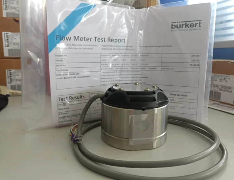 

Burkert8077 Flowmeter S077 Elliptical Gear Flowmeter Original Genuine German Production