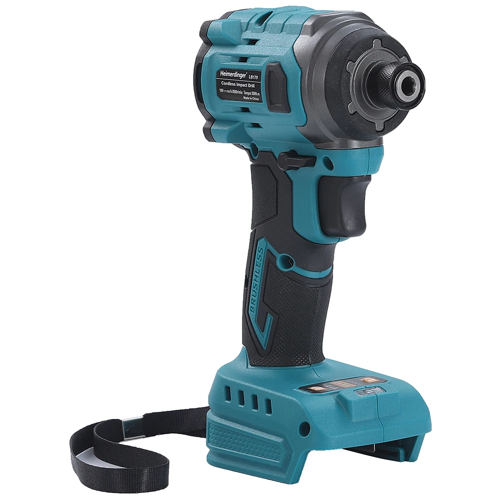 Imagem -04 - Heimerdinger-impact Driver sem Fio sem Escova 635 mm Hex Impact Driver Alto Torque 220n.m Velocidade Variável