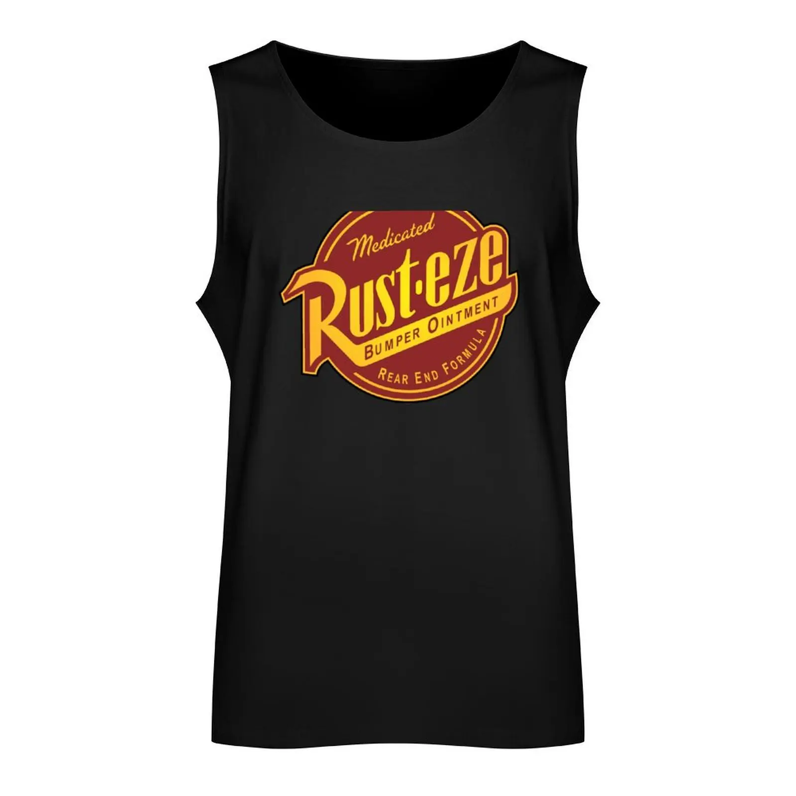 Rust-eze Medicated Bumper Ointment Tank Top gym gym training accessories muscle t-shirt