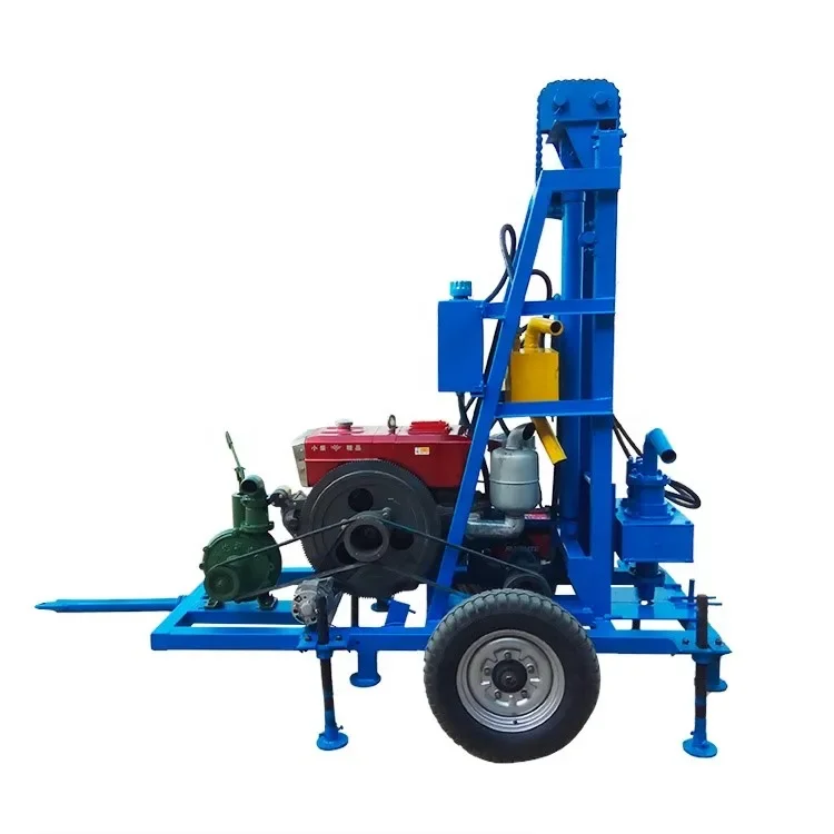 Diesel water well drilling equipment tractor mounted water well drilling rig