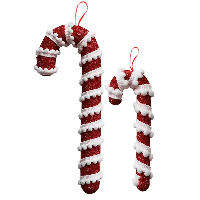 Candy Canes Christmas Decorations Twisted Foam Candy Cane Christmas Tree Decoration Candy Craft Christmas Party Decoration For