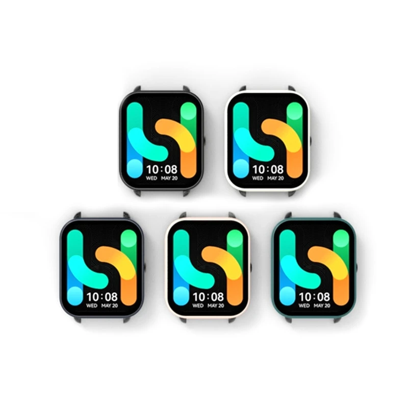 R91A 3D ฟิล์ม + ยากสำหรับกรณีสำหรับ Haylou สำหรับนาฬิกาสมาร์ทสายคล้องคอป้องกันหน้าจอบน Haylou