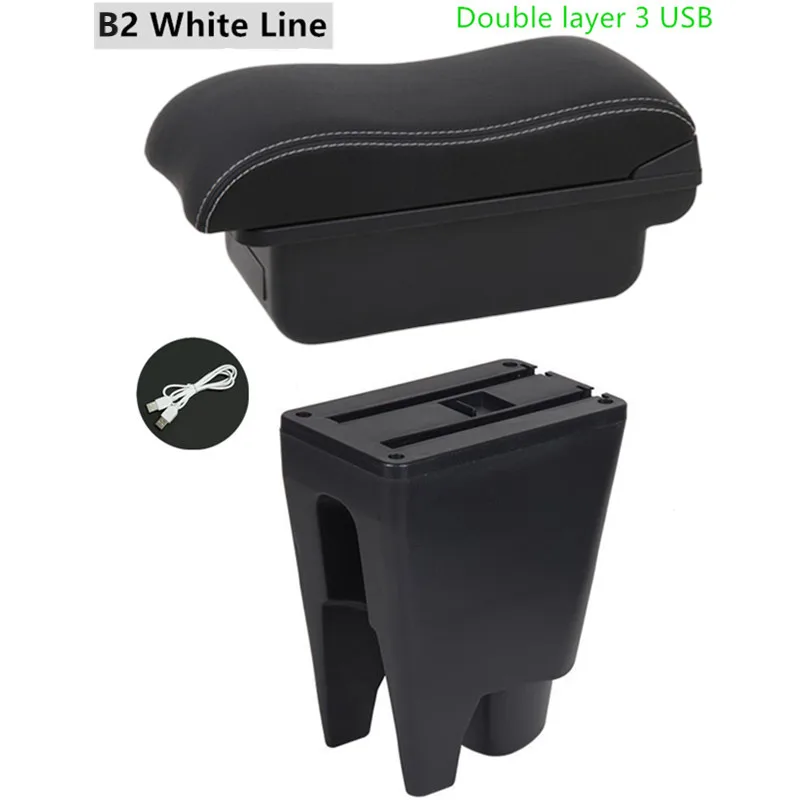Auto Armsteun Doos voor Toyota Aygo BJ voor Peugeot 107 voor Citroen C1 voor BYD F0 Speciale Retrofit Onderdelen Center Opbergdoos