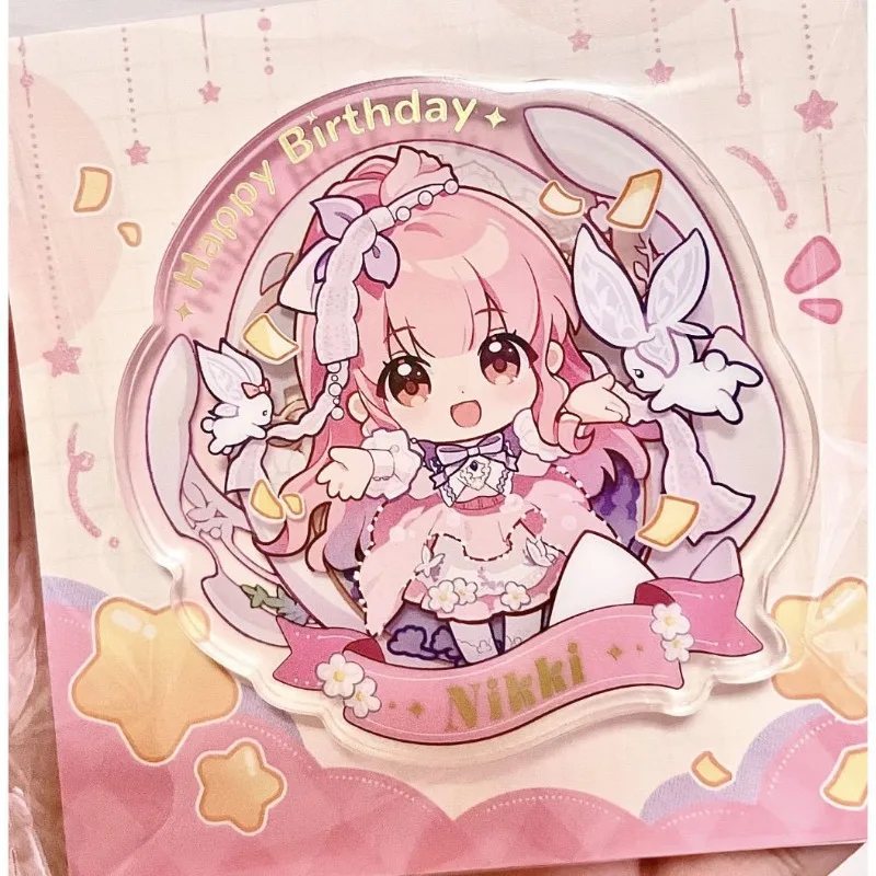 Porte-clés Miracle Nikki, Broche Nikki, Breloque de sac pour jeu de déguisement girly, Souvenir gamer, Cadeau mignon pour fan d'anime, Pendentif de sac à dos, Articles