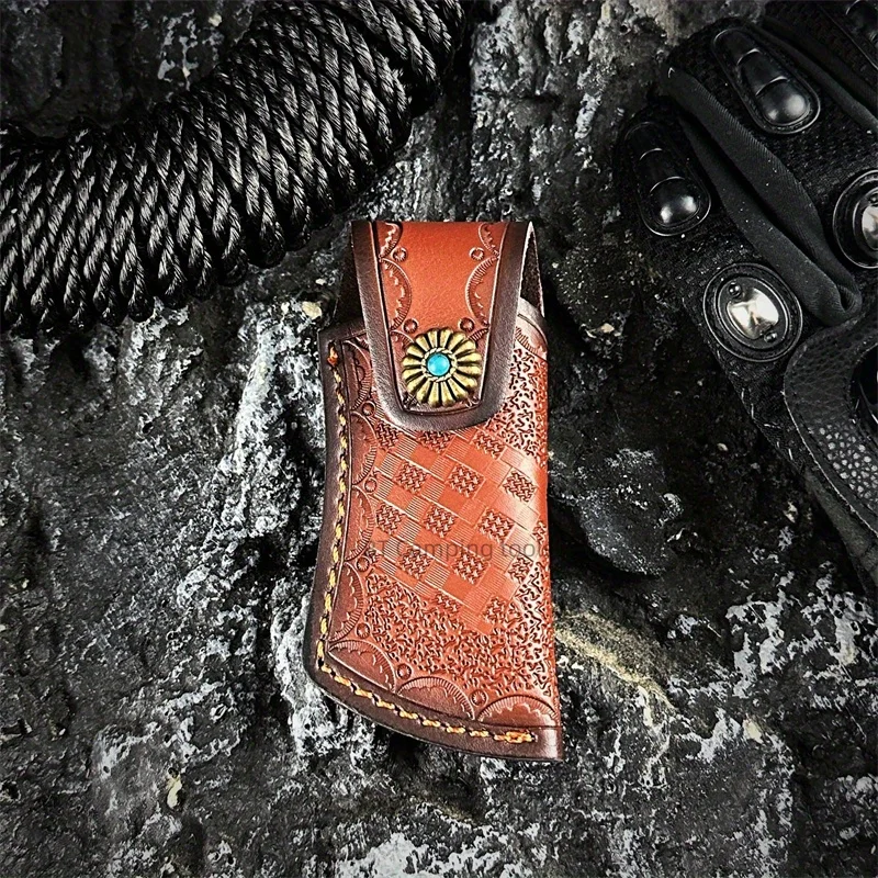 Outdoor Camping Knife Sheath and Case, A Portable, Compact and Multi-functional Emergency Knife Set, Suitable for Carrying DIY