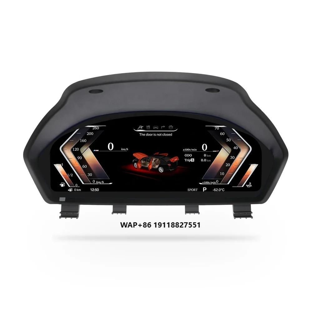 

New 12.3-Inch LCD Dashboard Speedometer Digital Instrument Panel Cluster for 3 Series F30 2013-2018 Cars