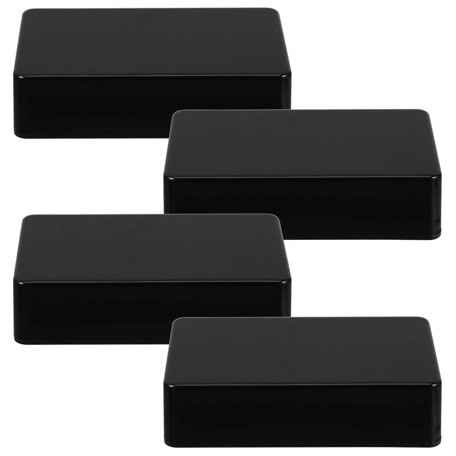 4Pcs Compact Plastic Electrical Project Box 85x50x21mm Secret Storage Container Hidden Money Hider for Travel Valuables