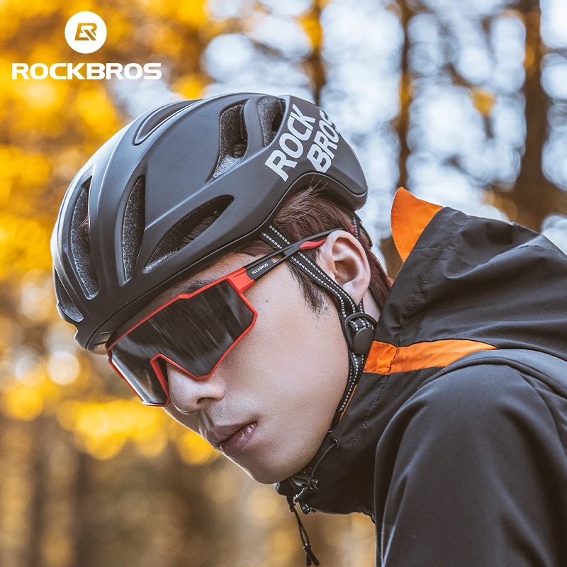 ROCKBROS Cycling Glasses Polarized Photochromic Lens Bike Sunglasses Outdoor Running Sports MTB Road Bicycle Eyewear Goggles