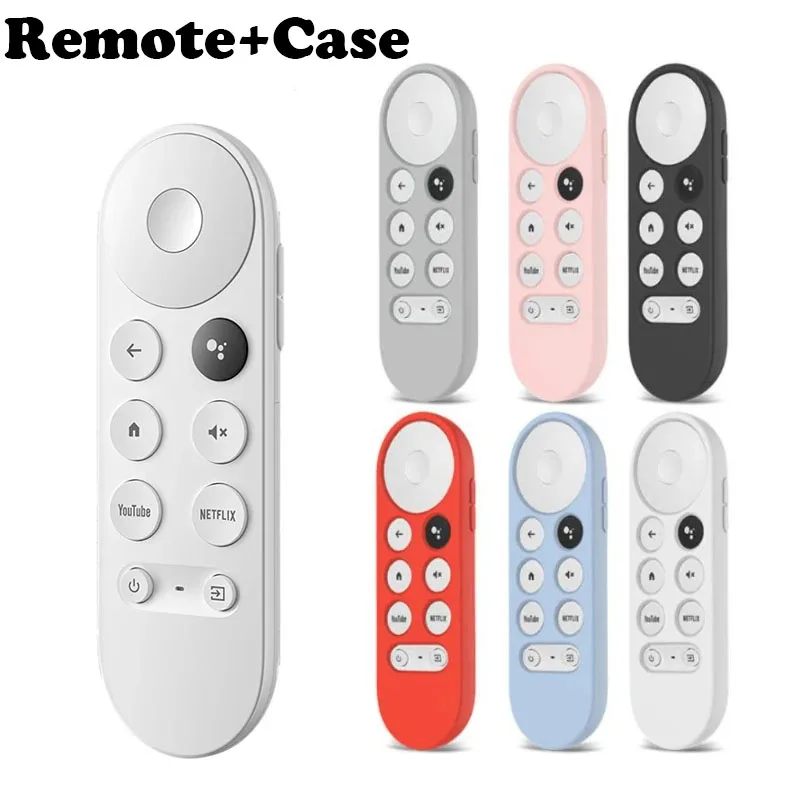 Новая замена для 2020 Google Chromecast 4K Snow G9N9N Bluetooth голосовой Google Chromecast пульт дистанционного управления