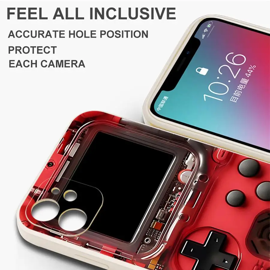 حافظة لهاتف آيفون 11 12 13 14 15 16 Pro Max XR XS 7 8 SE 15 Plus 13 غطاء صغير
