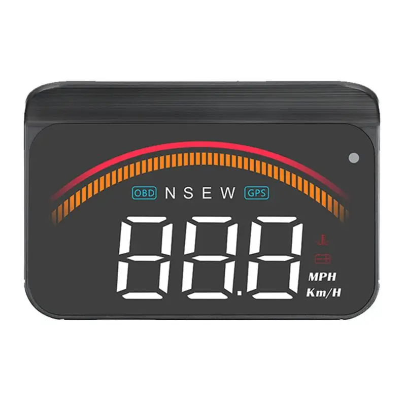 

A03Q-M11 OBD2 Dual System HUD Head-Up Display With Speed, Water Temperature, Mileage, Time, Auto Windshield Projection