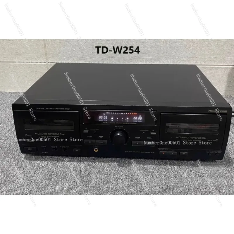Двухкассетный декородиратор TD W254 106 118 216 318 354 718 для записи, б/у, состояние 80% новое
