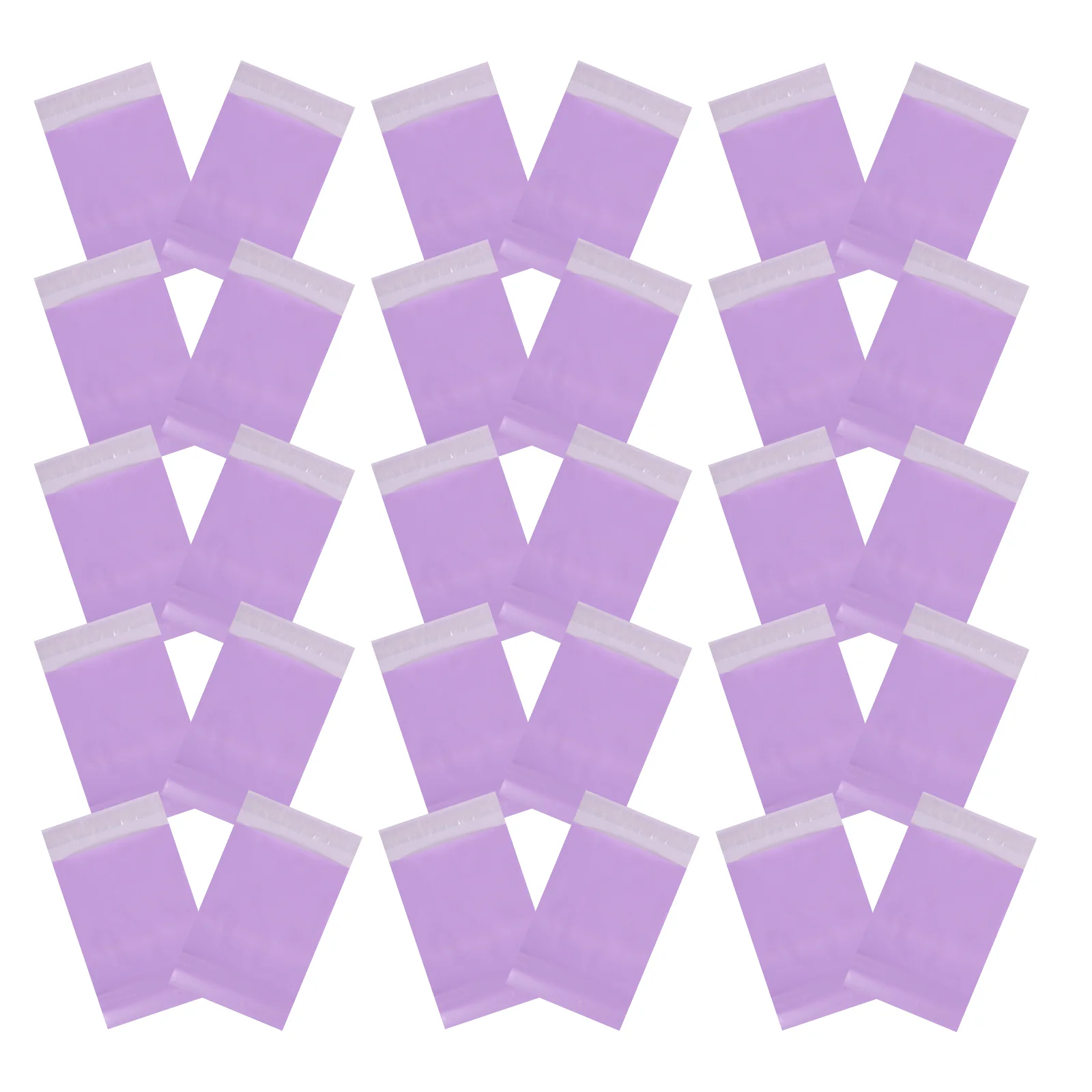 100 Pcs Trash Bags Sanitary Napkin Disposal Feminine Thicken Pouch Tampon Purple Self Seal Poly Girl Miss