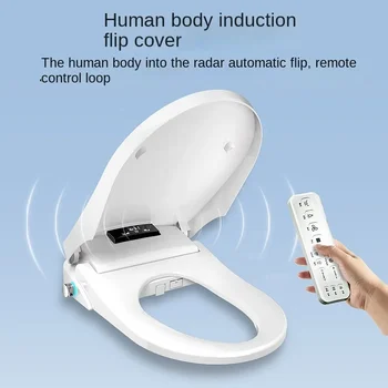 Automatic Bidet Seat with Heating Function Universal U Shape D Shape Smart Toilet Seat
