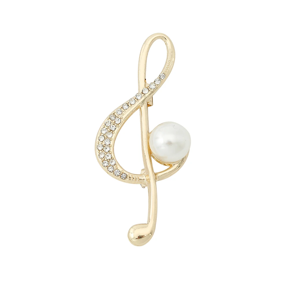 Brooch  Clothing accessories  Rhinestone pearl brooch  Woman  Casual and generous