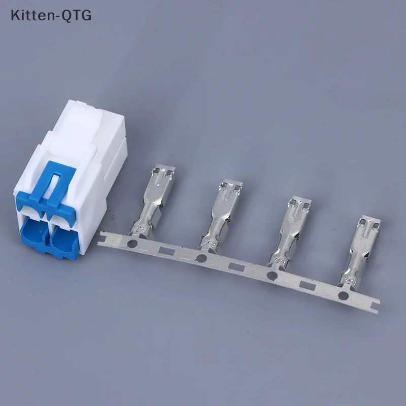 

Hot！1Set 4-Pin Power Connector Plug For Icom IC-7000 IC-7100 IC-7400 IC-7600 YAESU FT-450 KENWOOD TS-480 Radio DIY Cable Plug