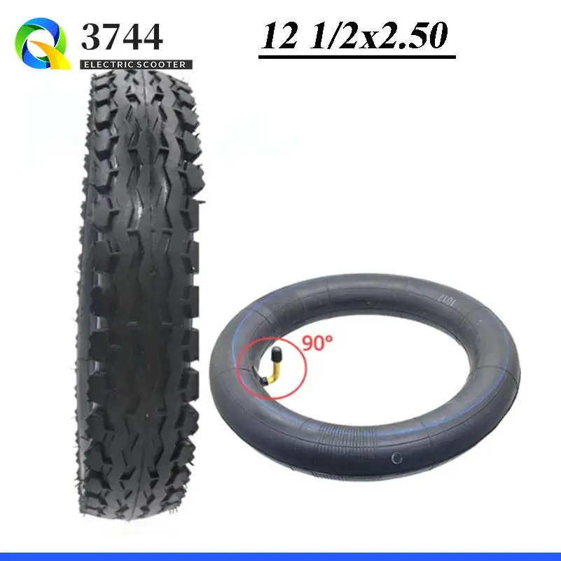 12 1/2x2.50 Tyre Inner Tube for 49cc Motorcycle Mini Dirt Bike MX350 MX400 Electric Scooters E-bike 12.5 *2.50 Tire 12 1/2x2.75