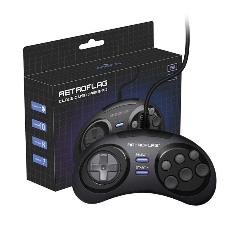 Retroflag Superpi Classic Wired Usb Gamepad Game Gaming Game Accessoires Controller Voor Raspberry Pi, Windows, Schakelaar J Pad