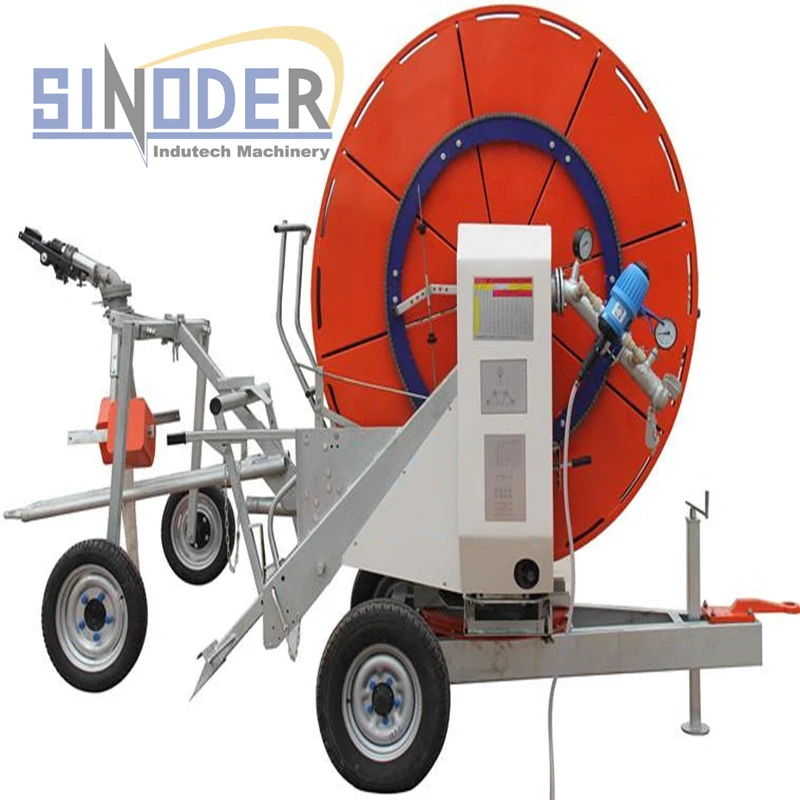 Travelling Irrigator for farm agricultural sprinkler irrigation system water pump irrigation system